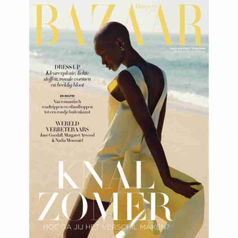 Cover artikel Skin kliniek in Harper's Bazaar